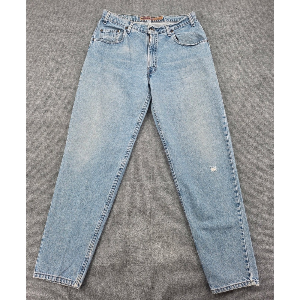 Levis SilverTab 560 Loose Fit Jeans Light Wash Blue Baggy Tapered Denim 36x34